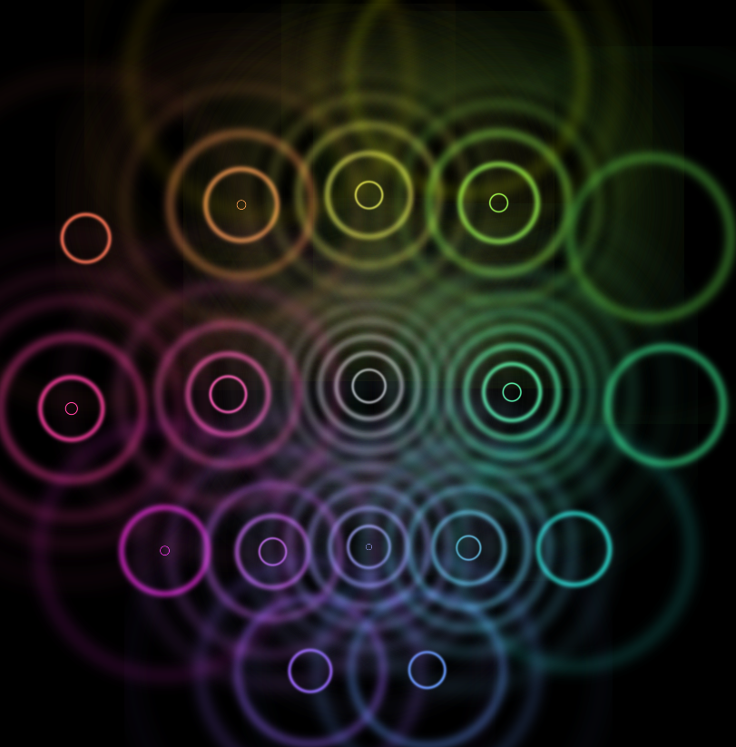 Image: Radiant ripples parietal
